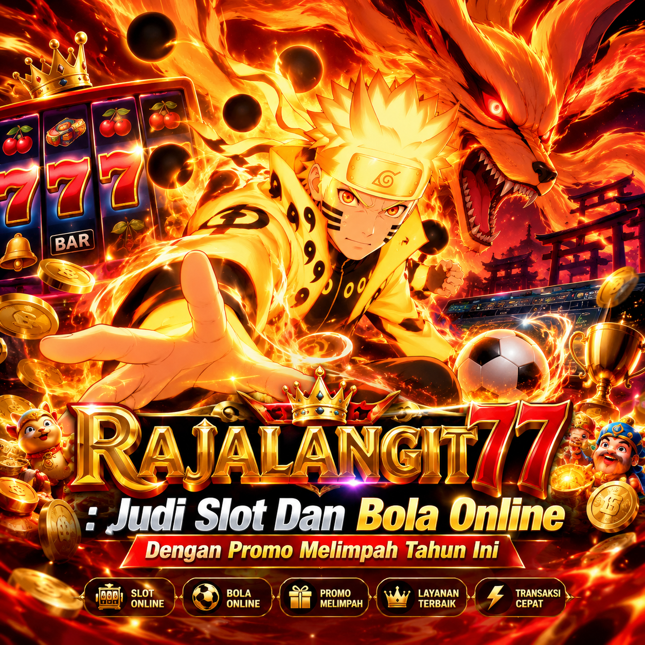 RAJALANGIT77 : Judi Slot Dan Bola Online Dengan Promo Melimpah Tahun Ini